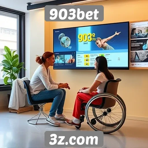 Acessibilidade e navegação no site 903bet