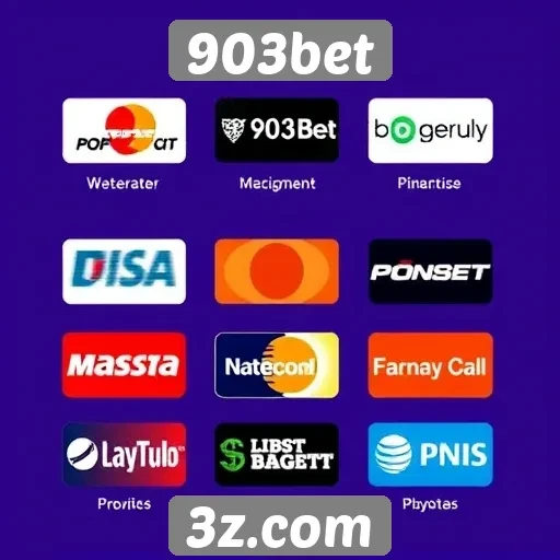 Diversidade de métodos de pagamento no 903bet