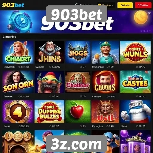 Variadas opções de jogos disponíveis no 903bet