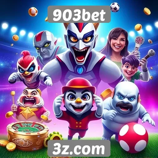 Variedade de jogos oferecidos pela 903bet